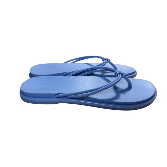 OluKai 'Aka Flip Flop Sandal Women's Sz 9 Cloud Blue Water Friendly Pool Thongs - Picture 4 of 6